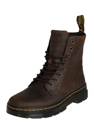 Foto van product Dr. Martens Veterlaarzen 'Combs' donkerbruin / geel