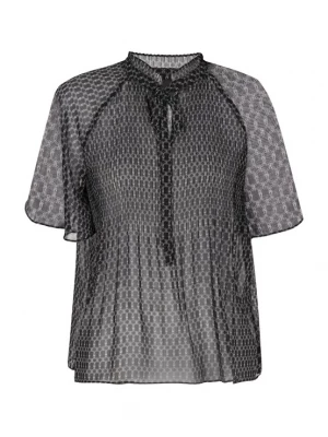 Foto van product DreiMaster Klassik Blouse zwart / offwhite