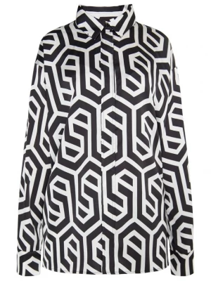 Foto van product DreiMaster Klassik Blouse zwart / wit