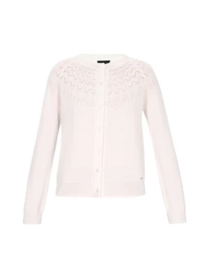 Foto van product DreiMaster Klassik Gebreid vest offwhite