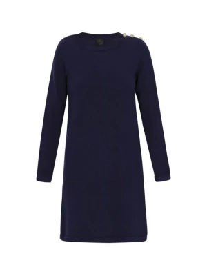 Foto van product DreiMaster Klassik Gebreide jurk navy