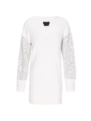 Foto van product DreiMaster Klassik Gebreide jurk zilver / offwhite