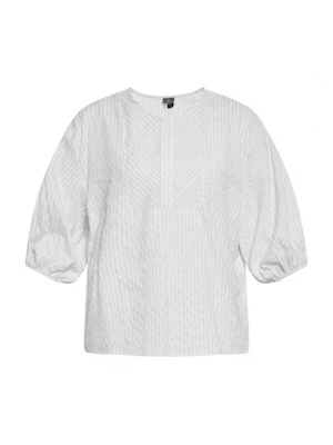 Foto van product DreiMaster Maritim Blouse lichtblauw / wolwit