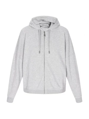 Foto van product DreiMaster Maritim Sweatvest 'Maritim' grijs gemêleerd