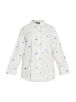 Foto van product DreiMaster Vintage Blouse azuur / wolwit