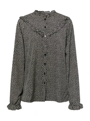 Foto van product DreiMaster Vintage Blouse beige / zwart
