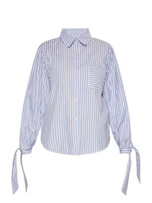 Foto van product DreiMaster Vintage Blouse blauw / wit