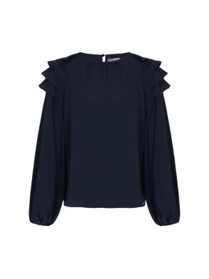 Foto van product DreiMaster Vintage Blouse donkerblauw