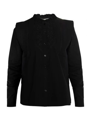 Foto van product DreiMaster Vintage Blouse 'Incus' zwart