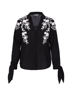 Foto van product DreiMaster Vintage Blouse zwart / wit
