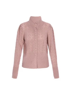 Foto van product DreiMaster Vintage Gebreid vest 'Vintage' mauve