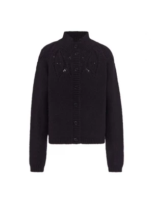 Foto van product DreiMaster Vintage Gebreid vest 'Vintage' zwart