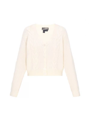 Foto van product DreiMaster Vintage Gebreid vest wolwit