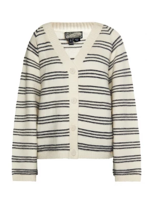 Foto van product DreiMaster Vintage Gebreid vest zwart / wolwit