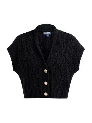 Foto van product DreiMaster Vintage Gebreide bodywarmer zwart