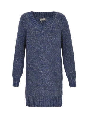 Foto van product DreiMaster Vintage Gebreide jurk blauw / marine / wit