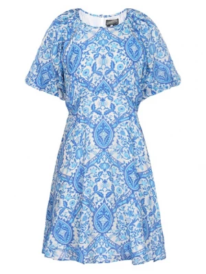 Foto van product DreiMaster Vintage Jurk blauw / lichtblauw / wit