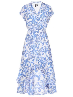 Foto van product DreiMaster Vintage Jurk lichtblauw / wit