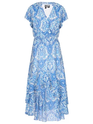 Foto van product DreiMaster Vintage Jurk turquoise / wit
