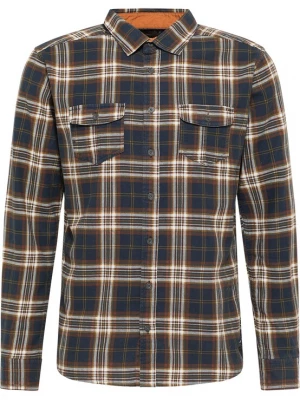 Foto van product DreiMaster Vintage Overhemd marine / bruin / cognac / wit