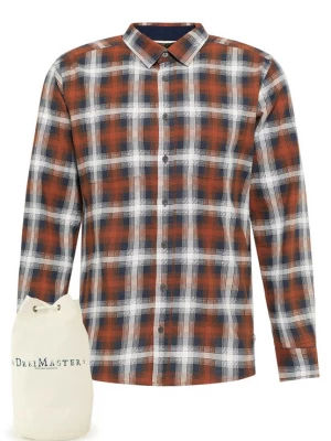 Foto van product DreiMaster Vintage Overhemd marine / bruin / wit