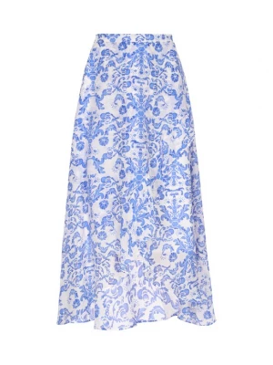 Foto van product DreiMaster Vintage Rok saffier / hemelsblauw / wit
