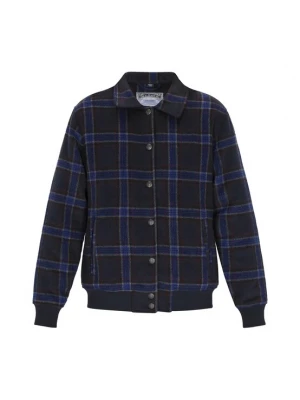 Foto van product DreiMaster Vintage Tussenjas navy / donkergrijs / rood