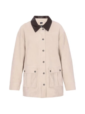 Foto van product DreiMaster Vintage Tussenjas zwart / offwhite