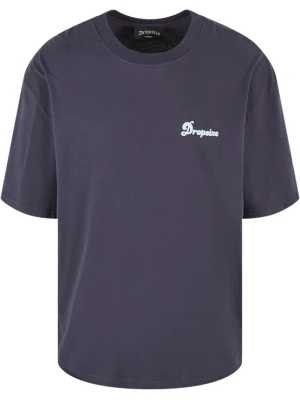 Foto van product Dropsize Shirt 'Grow Rich' navy / lichtblauw