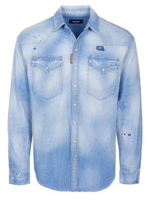 Foto van product DS2 Shirt 'Dsquared2 Hemd' lichtblauw