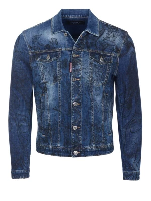 Foto van product DS2 Tussenjas 'Dsquared2 Jacke Dan blau' navy