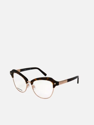 Foto van product DSQUARED2 Zonnebril 'Dsquared2 DQ5152 Dark havana / 16 / 140 WOMAN Eyewear Frame' bruin