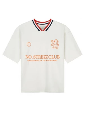 Foto van product Dstrezzed Shirt 'Champ' navy / mandarijn / rood / offwhite