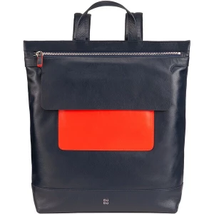 Foto van product DuDu Rugzak navy / cyaan blauw / oranje