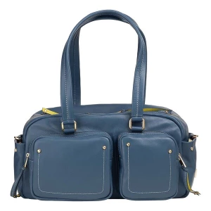 Foto van product DuDu Schoudertas blauw / geel