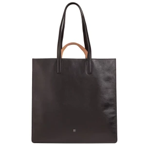 Foto van product DuDu Shopper lichtbruin / donkerbruin