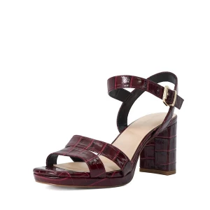 Foto van product Dune LONDON Sandalen met riem 'Manifesting' bourgogne