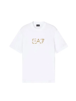 Foto van product EA7 Emporio Armani Shirt 'EA7 EMPORIO ARMANI JERSEY T-SHIRT T-Shirt e Polo' wit
