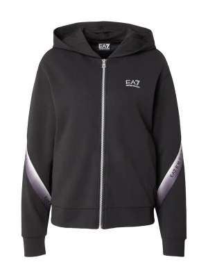 Foto van product EA7 Emporio Armani Sportief sweatvest 'Natural Ventus 7' lila gemêleerd / zwart / wit