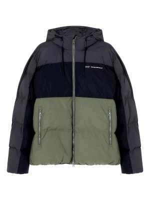 Foto van product EA7 Emporio Armani Winterjas antraciet / olijfgroen / zwart