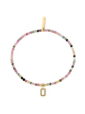 Foto van product Eastside Armband blauw / goudgeel / groen / pink / oudroze / wit