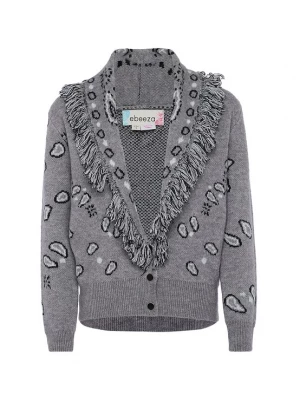 Foto van product ebeeza Gebreid vest grijs / zwart