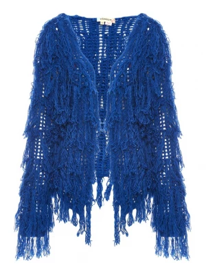 Foto van product ebeeza Gebreid vest royal blue / koningsblauw