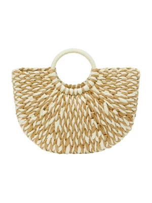 Foto van product ebeeza Handtas beige / donkerbeige