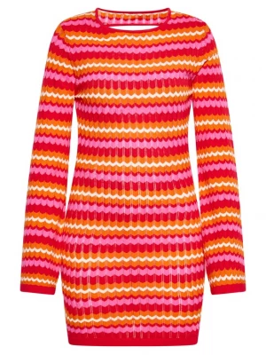 Foto van product ebeeza Jurk geel / oranje / rood