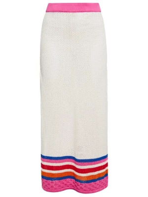 Foto van product ebeeza Rok donkerblauw / rosa / rood / wolwit