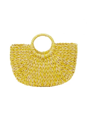 Foto van product IZIA Handtas lichtbeige / geel
