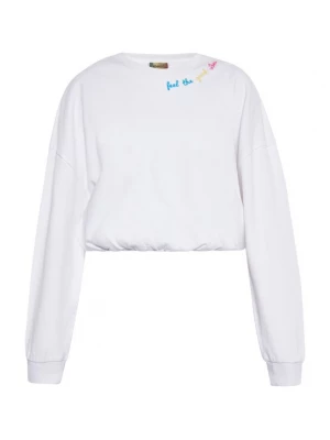 Foto van product ebeeza Sweatshirt blauw / geel / pink / wit