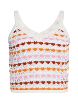 Foto van product ebeeza Top geel / oranje / bloedrood / wit