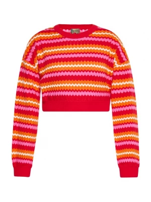 Foto van product ebeeza Trui geel / pink / rood